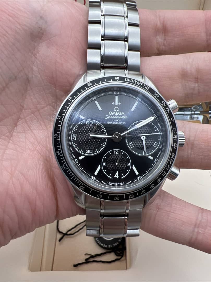 Omega Speedmaster Racing 40 mm Acier/Acier Montre Chronographe – Image 10