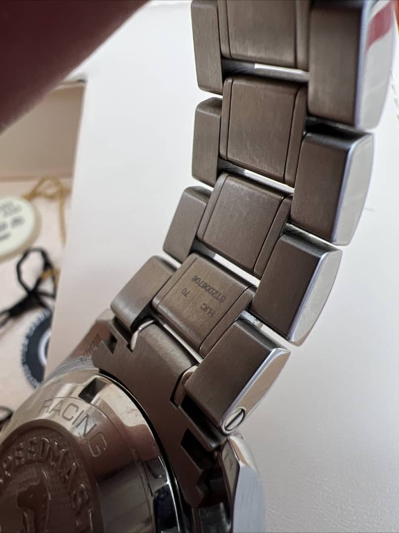 Omega Speedmaster Racing 40 mm Acier/Acier Montre Chronographe – Image 8