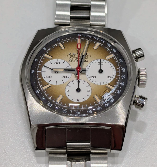 Montre homme Zenith El Primero Chronomaster Revival 03.A384.400/385.M385, 37 mm – Image 9